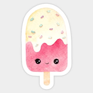 Cute popsicle Sticker